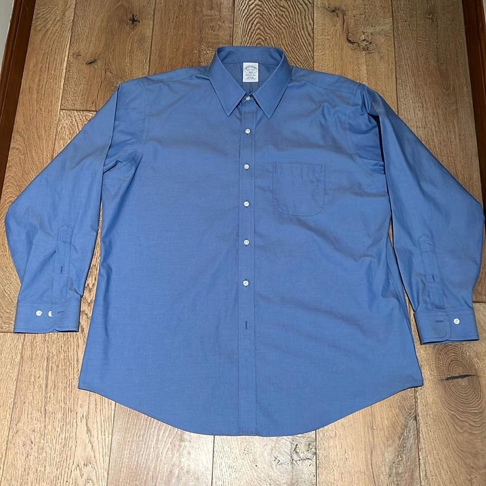Brooks Brothers Regent Fit Blue Dress Shirt